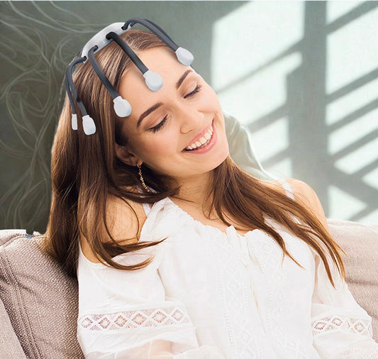 OctoRelief™ Cordless Head Massager