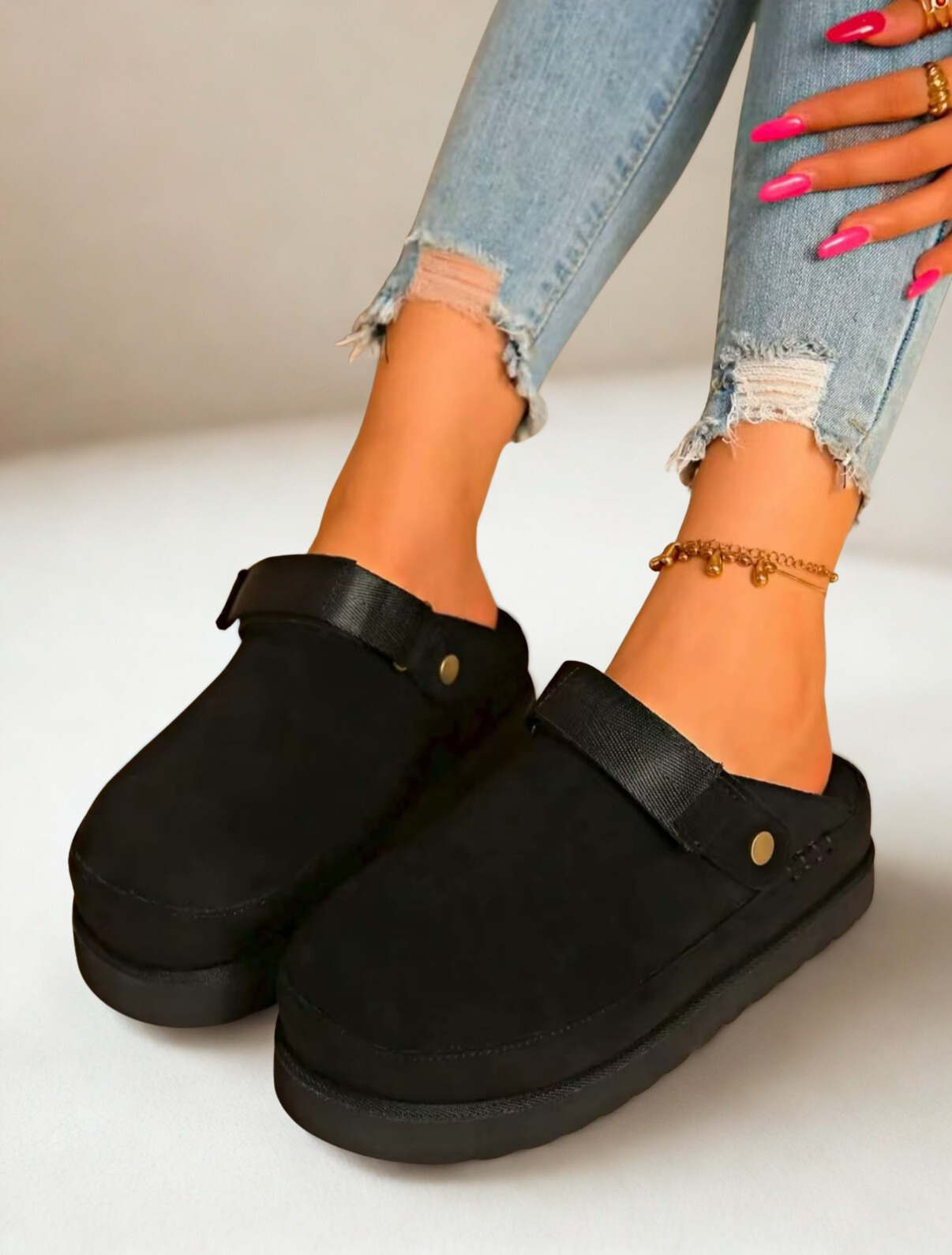 MilaStep Strap Mules
